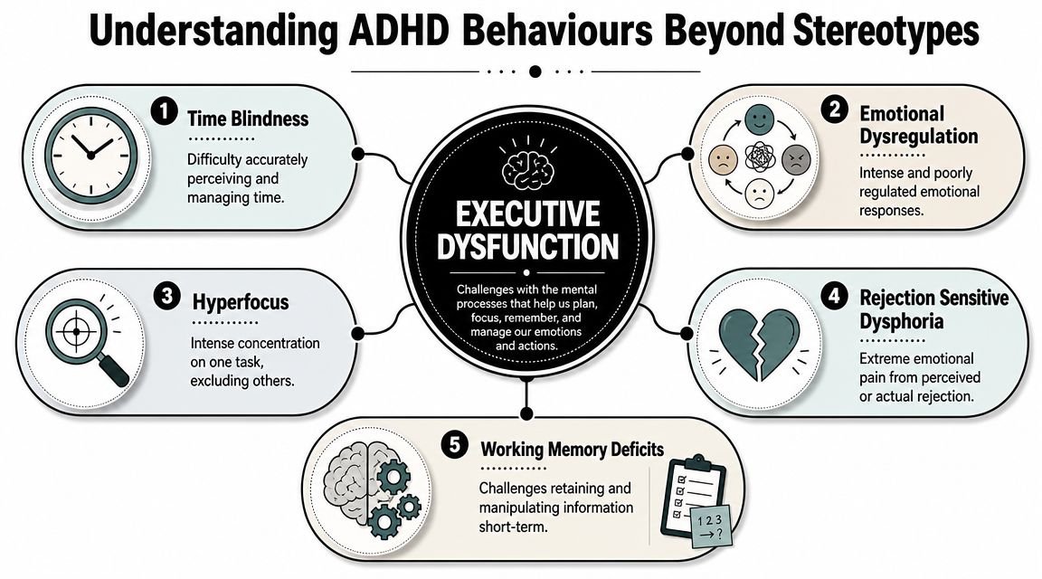 Understanding ADHD Behaviour Beyond Stereotypes