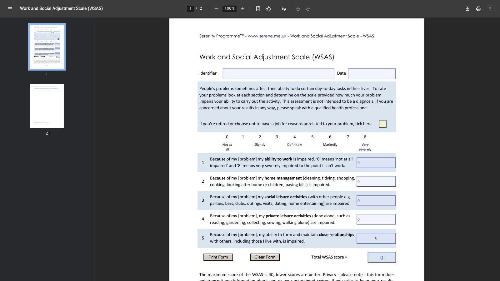 6. Functioning Questions: Measuring the Real-World Impact