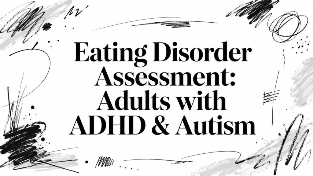 Heading: Eating Disorder Assessment for Adults with ADHD & Autism.